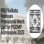 RBU Kolkata Releases Provisional Merit List for PGDMP Admissions 2025